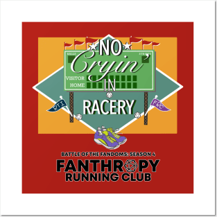 No Cryin' in Racery Posters and Art